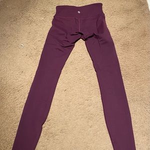 Lululemon leggings size 2